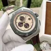 Relógios de luxo aaa para homens Oak Schumacher Tianjin Machinery Relógio masculino de alta qualidade Relógio de pulso tendência