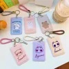 Card Holders 1 Inch Po Set Pendant Idol Pocard Holder Kpop ID Protective Case Girls Bus Sleeve School Stationery