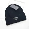 Fashion knit beanie hat men and women inverted triangle shape autumn and winter to keep warm