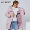 Mulheres s plus size lowewear casacats gasman jacket winter size l 6xl rosa moda feminina casaco de moda moda grossa algodão à prova de vento parka 1702 220922