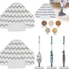 Faithclover Steaming Mop Plads Triangle for Shark Lift-Away Genius S3973 S3973D S5003D S6001 S6002 3973WM S5002 Steam Pocket Mop Series