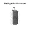 Kombinationshögtalare T3 Portable Bluetooth Högtalare Sport Waterproof USB Wireless Audio Bluetooth-Compatible Home Outdoor Camping 3.7V 6W
