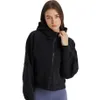 Frauen -Tauch -Hoodies Rei￟verschluss Jacke Yoga Outfit