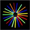 Decoração de festas Glow Sticks em cores variadas para suprimentos de halloween decoração rave festes edm concertos casamentos crianças aniversários mxhome Ama3z