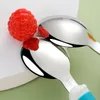 Set di stoviglie per bambini Gadget per bambini Lecca-lecca Cucchiaio Forchetta Utensili per bambini Posate per bambini in acciaio inossidabile Stoviglie per alimentazione infantile