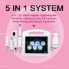 Art￭culos de belleza ￚltimos hifu Machine 6 en 1 4D SMAS Ultrasonic RF Microone Lifting Instrumento de elevaci￳n facial