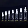 Empty Cosmetic PET Plastic Spray Bottle 10-150ml Portable Perfume Packaging Bottles Refillable Container