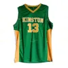 SJ Kinston High School Brandon 13 Ingram Jersey Men Green لمشجعي الرياضة Ingram Basketball Jerseys Treamable Uniformales أقل سعر