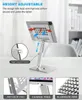 360° Rotating Tablet Stand Desk Adjustable Foldable Aluminum Holder for iPad Pro Air Mini Samsung Xiaomi Huawei