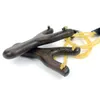 Slingshot aluminium tr￤legering slingshot katapult jakt bow kamouflage b￥ge un-hurtable utomhusspel spelverktyg katapult