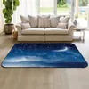 Tapis CHARMHOME tapis doux tapis anti-dérapant mer d'étoiles et de nuages pour salon chambre tapis accessoires de décoration de la maison