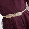 Belts Women Elastic Alloy Material All-match Fashion Pure Color 70CM Adults Simple Korean Style Dress Accessories Waist