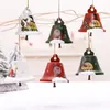 Party Supplies Christmas Metal Jingle Bell With Bowknot Rope Pendant For Tree Ornament Decoration Fashion Accessories #50g