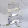 Bird Water Dispenser för Cage Automatic Birds Waterer Feeder Parakeet Cage Accessory Clear Food Drinker Container No Mess 20220923 Q2