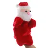 Marionnette de Noël dessin animé père Noël marionnettes en peluche poupée bébé jouets en peluche enfant en peluche marionnette jouets RRB15699