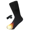 Men's Socks Heated Winter Thermal USB Electric Heating Men Women Outdoor Sport Camping Skiing Cycling Warmer Y2209