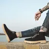 Stiefel Echte Herren Schuhe Freizeit Für Leder 2023 Casual Männer Outdoor Schuhe Sneaker Mann Tragen Turnschuhe Männliche Flache