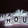 Strings LED Letter Light Box String Lights 26 Letters 2M 10LED Night Lamp For Party Holiday Home Decor Gift White