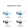 Güneş gözlükleri kutuplaşmış erkek geçiş lens sürüş polaroid güneş gözlükleri erkekler için erkek sürücü açık moda güvenlik gözlükleri uv400
