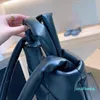 Projektantki Kobiety torebki o dużej pojemności wyściełane torba czarna skórzana torebka klasyczne torby na zakupy