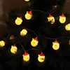 Party Decoration Santa String Lights 20 LED Decorative 10 Feet Battery Operated Christmas Head For