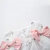 Robe princesse en dentelle pour filles, tenue de fête d'anniversaire, motif Floral, en Tulle, avec nœud, pour baptême, mariage, naissance