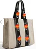 2023 Hot Sell Big Shoulder Shopping Bag Koppling Kvinnor stor kapacitet strand canvas väska fritid chlose läder handväska väskor med initial tagg