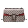 2021 Damenbeutel Handtasche Handtaschen Limited Style Kette echte PU -Leder -Schulter -Diagonale Crossbody -Taschen