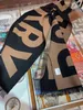 23SS 2 color luksurys projektanci szaliki kobiety szaliki solidne litery