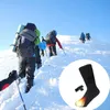 Men's Socks Heated Winter Thermal USB Electric Heating Men Women Outdoor Sport Camping Skiing Cycling Warmer Y2209