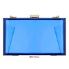 Evening Bags Summer Acrylic Clutch Bag Blue Clutch Bags Highclass Evening Bags Crossbody Women's Clutch Bag 2021 Party Purse bolsa feminina T220922