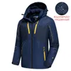 Mens Down Parkas Men Winter Outdoor Jet Ski Snow Warm Jacket Coat Outwear Premium Casual Hat Waterproof Thick Fleece 220923