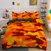 Bedding sets Home Textile Cool Boy Girl Kid Adult Duver Cover Set Camouflage Sets King Queen Twin Comforter Covers With Pillowcase 220922