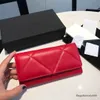 Hot sold top quality genuinel leather luxurys Designers women wallets 7color Classic womens shoulder bag wallet with box mens purses credit card holder passport