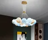 Nordic planet moon chandelier Lamps designer creative dining room bedroom lamp bubble ball net red ins living