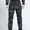 Męskie spodnie Pro Taktyczne kamuflaż w kamuflażach spodni Mężczyźni Ripstop Antipilling Army Swat Bojowniki Bojowe Spodnie oddychające Spodnie 220922