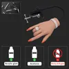 Nail Practice Display Silicone Hand With Flexible Thickened Groove Fingers And ClipHolder 220922