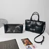 أكياس مصممة Botteg Venetas New Lesult Leather Handbag Womens Fashion Mother and Son Cow Personal Propeledile Advanced Conder 3JVO
