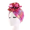 Новая женская шляпа Hijabs Beautiful Flower Turban Head Hat Hat Ascistessestion