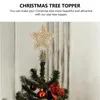 Decorazioni natalizie Tree Star TopperChristmas Xmas Ornaments Party Birthday Ornament Wedding Decoations Pendant Point Holiday Treetop 5