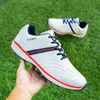 Dress Shoes Professional Men's Golf Waterproof Non-slip Fixed Studs Leather Outdoor Leisure Training 220922