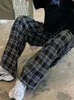 سروال نسائي كابريس jmprs السوداء بلود غير رسمية كبيرة الحجم فضفاضة الساق على نطاق واسع الساق الرجعية المراهقين harajuku الهيب هوب جميع Match Streetwear S 3XL 220922