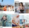 Bluetooth Wireless Selfie Stick Mini treppiede monopiede allungabile Otturatore remoto per supporto per telefono cellulare IOS Android Phone7100314