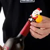 Christmas Series Santa Claus Wine Bottle Stopper Party Gift Christmass Bar Decor Sealed Fresh-keeping Wines Champagne Stopper 0923