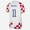 4XL 2024 Croacia Modric Soccer Jerseys 23/24/25 Croatias Eur Cup Cup Mandzukic Perisic Kalinic Kovacic Suker Retro 1998 02 Football Shirts Kids Kids Sock Kramaric