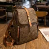 Backpack Women's Retro Casual Large-capacity Schoolbag Backpacks Printing Fashion Women's Bags