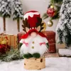 Decorações de Natal Gnome Plush Elf Elf Doll Reindeer Holida Home Decor obrigado doações do dia