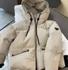 Atto Designer con cappuccio Brand Womens Autumn and Winter Outdoor Parka addensato da uomo corta Coppia Coppia di abbigliamento da strada DECORAZIONI PETTA P Trera