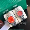 Montre de Luxe Mens Automatic Machinery Watches 41mm rostfritt stål Super lysande armbandsur kvinnor vattentäta klockor lady titta