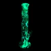 Rookaccessoires 14 '' Glow in the Dark and Printed Siliocne Water Pipe Unieke Bongs Hookahs